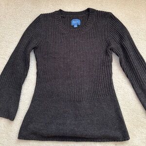 Simply Vera Vera Wang Women’s Gray Sweater Size Small